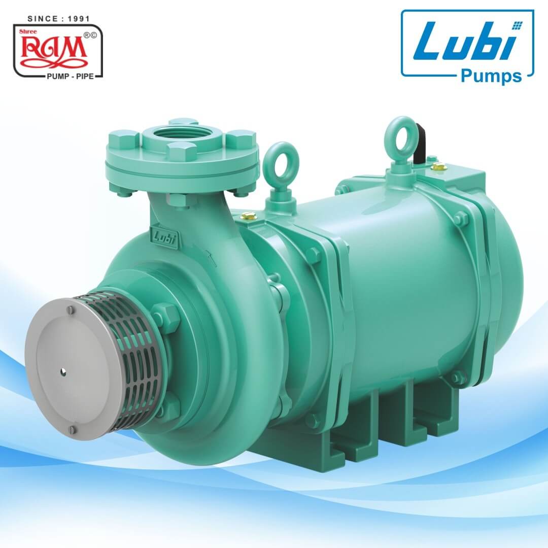 LUBI V9 Big Horizontal Openwell Submersible Pump (LHS) (CR) (CI + Copper)